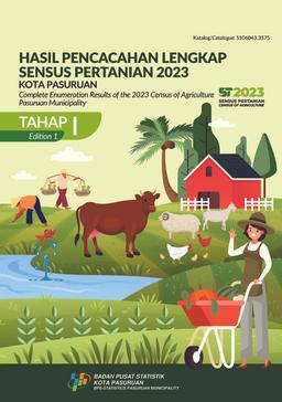 Complete Enumeration Results Of The 2023 Census Of Agriculture - Edition 1 Pasuruan Municiplaity